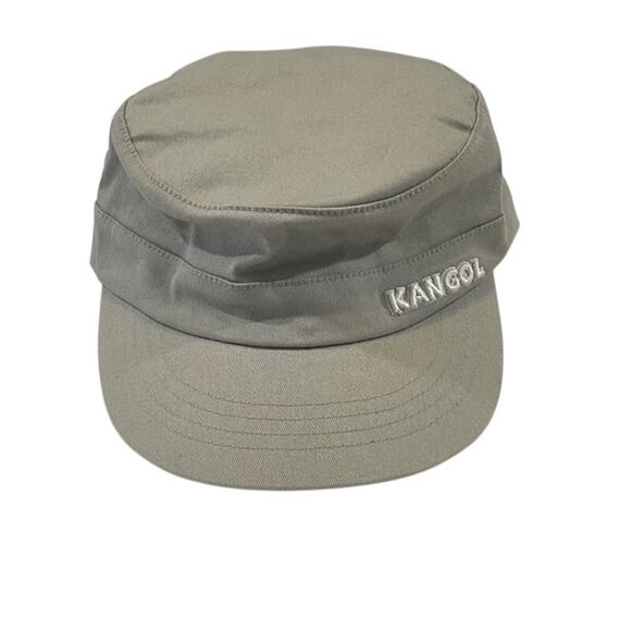 Kangol men's Ripstop cotton twill army hat in gray (L/XL). - Picture 1 of 9